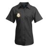 Premier Ladies Signature Short Sleeve Oxford Shirt Thumbnail