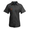 Premier Ladies Signature Short Sleeve Oxford Shirt Thumbnail