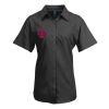 Premier Ladies Signature Short Sleeve Oxford Shirt Thumbnail