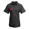 Premier Ladies Signature Short Sleeve Oxford Shirt Thumbnail