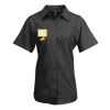 Premier Ladies Signature Short Sleeve Oxford Shirt Thumbnail