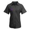 Premier Ladies Signature Short Sleeve Oxford Shirt Thumbnail