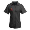 Premier Ladies Signature Short Sleeve Oxford Shirt Thumbnail