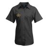 Premier Ladies Signature Short Sleeve Oxford Shirt Thumbnail