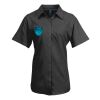 Premier Ladies Signature Short Sleeve Oxford Shirt Thumbnail