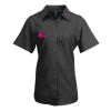 Premier Ladies Signature Short Sleeve Oxford Shirt Thumbnail