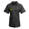 Premier Ladies Signature Short Sleeve Oxford Shirt Thumbnail
