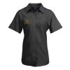 Premier Ladies Signature Short Sleeve Oxford Shirt Thumbnail