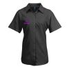 Premier Ladies Signature Short Sleeve Oxford Shirt Thumbnail