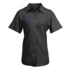 Premier Ladies Signature Short Sleeve Oxford Shirt Thumbnail