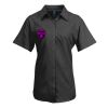 Premier Ladies Signature Short Sleeve Oxford Shirt Thumbnail