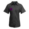 Premier Ladies Signature Short Sleeve Oxford Shirt Thumbnail