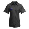 Premier Ladies Signature Short Sleeve Oxford Shirt Thumbnail