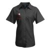 Premier Ladies Signature Short Sleeve Oxford Shirt Thumbnail