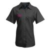 Premier Ladies Signature Short Sleeve Oxford Shirt Thumbnail