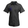 Premier Ladies Signature Short Sleeve Oxford Shirt Thumbnail