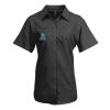 Premier Ladies Signature Short Sleeve Oxford Shirt Thumbnail